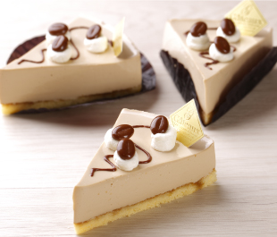 エスプレッソのレアチーズケーキ